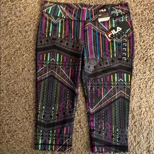 BRAND NEW!!  Fila crop leggings